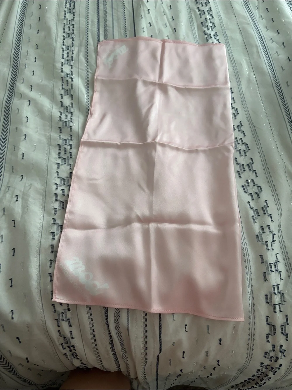 MOD by Ariana Grande Light Pink Bandana Scarf